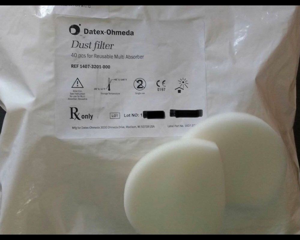 Datex Filtro Foam P/co2 