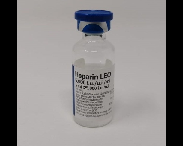 Heparin Leo (heparina Sódica 5,000 I.u./u.i./ml 5 Ml (25,000 I.u./u.i.)) Leo Pharma A/s