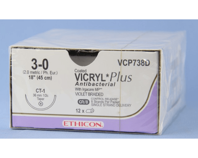 Vicryl Plus 3/0 Sh Ethicom 