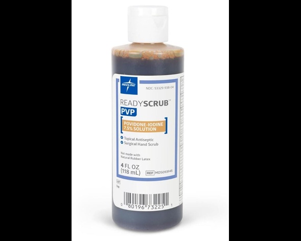 Yodo Povidine 7.5% Fco 118 Ml / 4 Oz Medline 