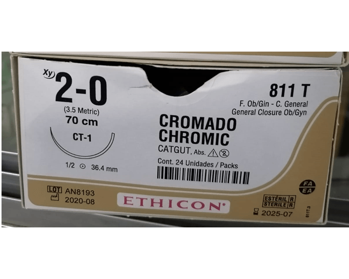 Catgut Cromico 2/0 Ct-1ethicon 