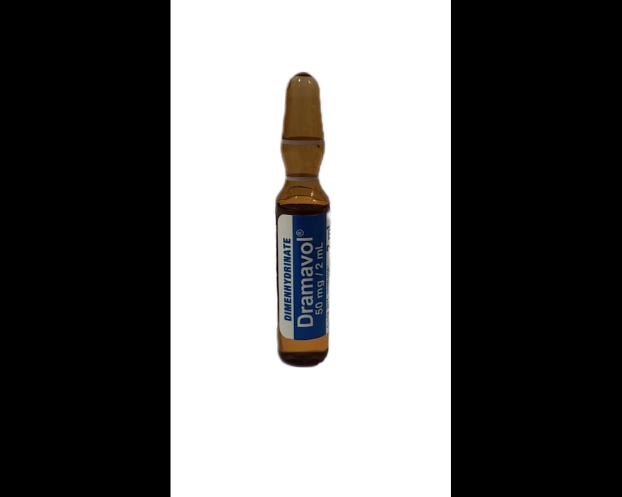 Dramavol (dimenhidrinato 50mg/2ml) Vijosa