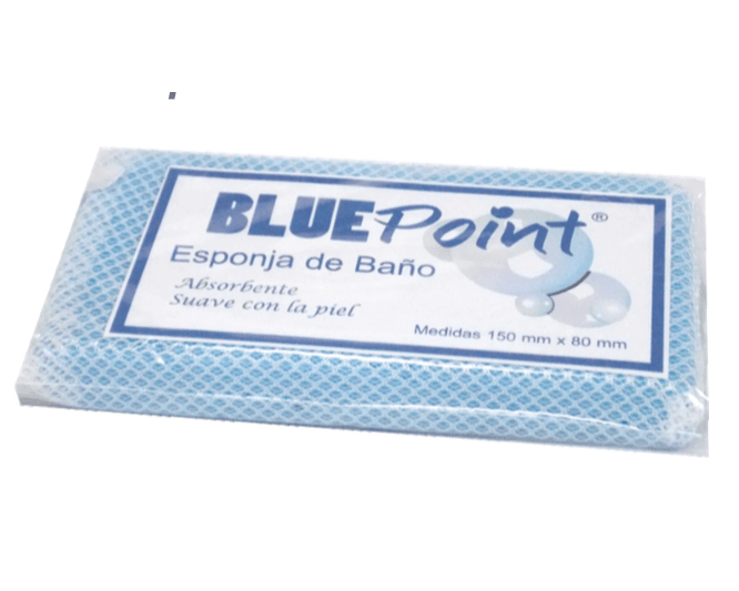 Esponja Para Baño Azul/rosada Bluepoint